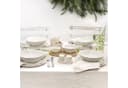 Bastion Collections Salz- und Pfefferstreuer Set Creme mit Tablett Bild 3