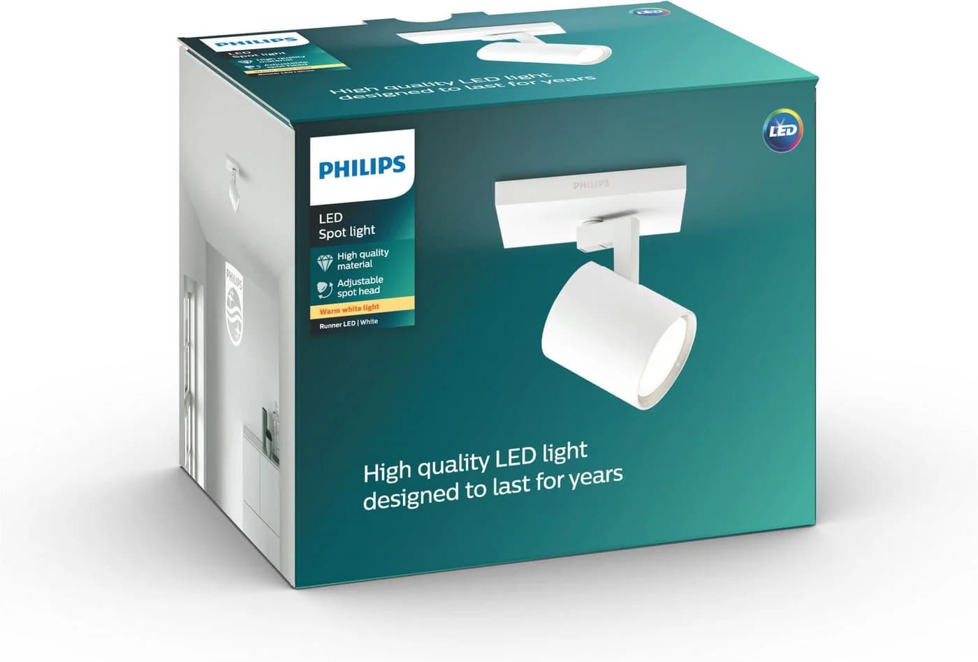 Philips LED Deckenspot myLiving Runner 3flg. Weiß Warmweiß - Bild 3