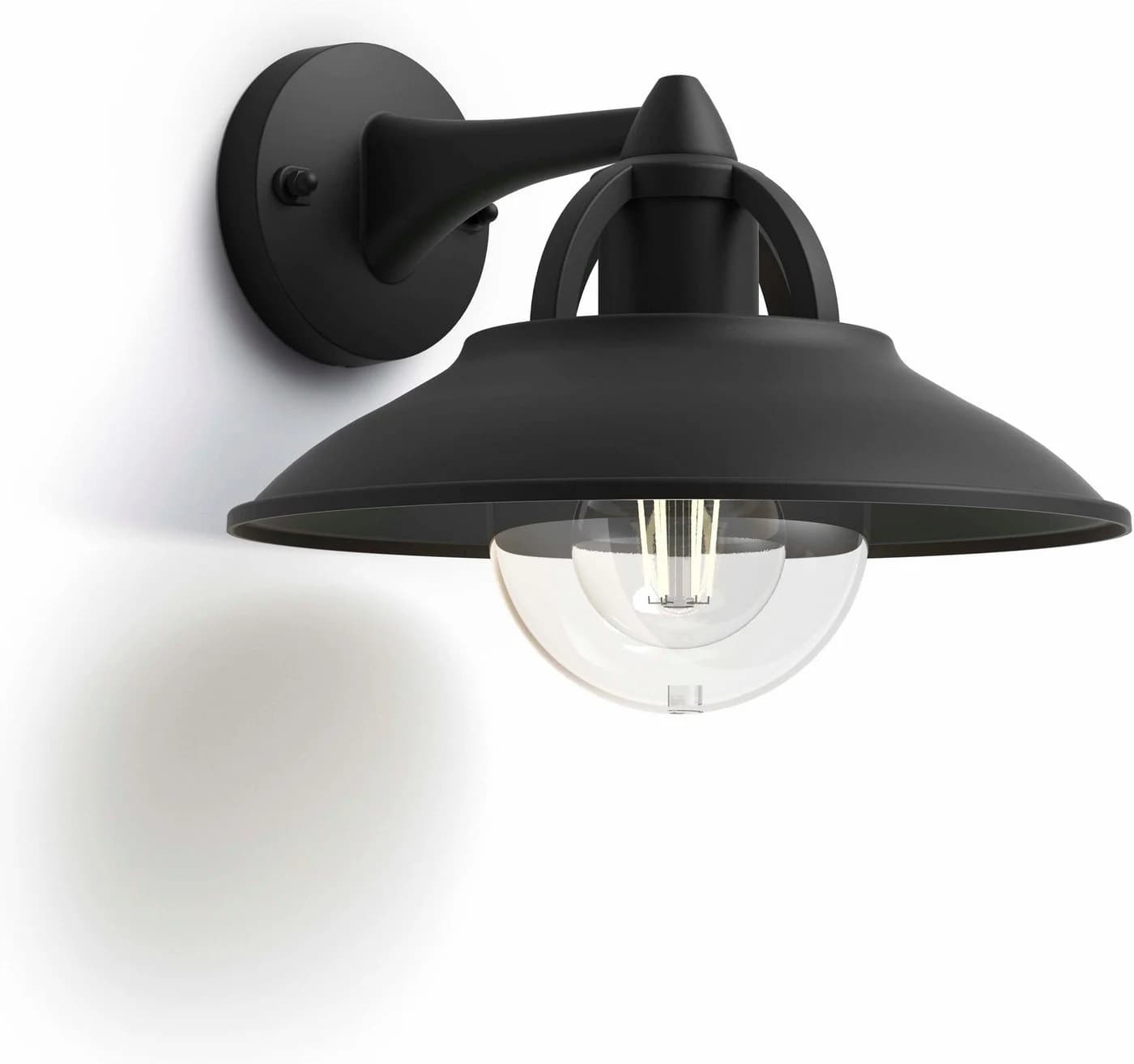 Philips myGarden Cormorant Außenwandlampe Schwarz Weiß - Bild 2