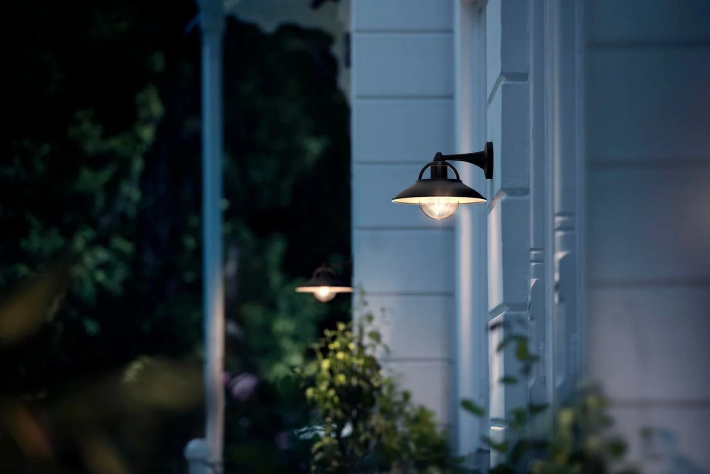 Philips myGarden Cormorant Außenwandlampe Schwarz Weiß - Bild 5
