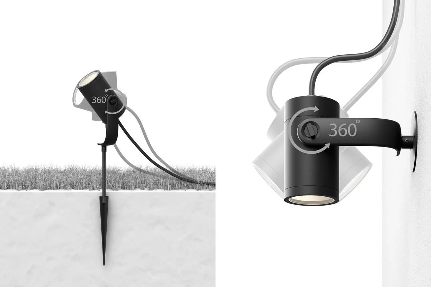 Philips Hue Lily Spot 3-flg. Schwarz Smarte LED-Gartenleuchte - Bild 4