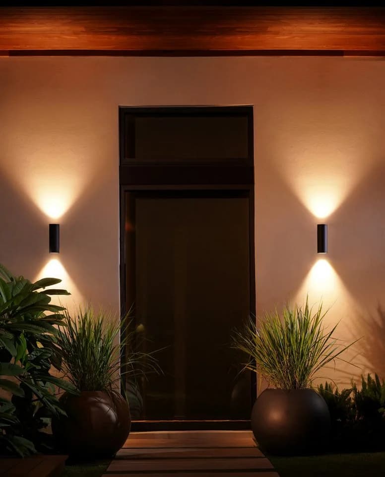 Philips Hue WACA Appear LED-Außenwandlampe Schwarz