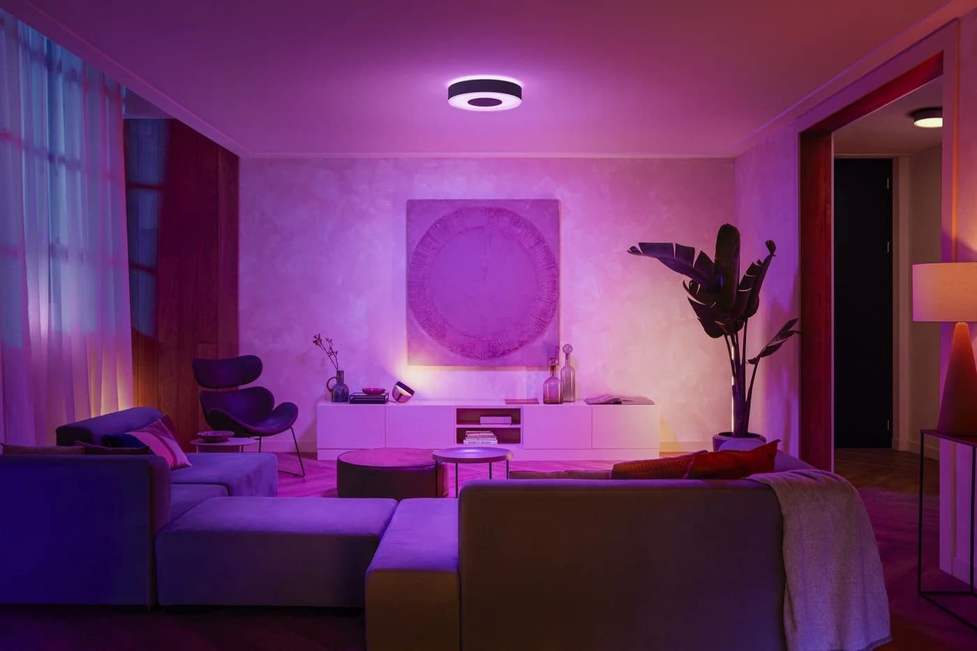 Philips Hue Infuse Deckenleuchte Schwarz Smart LED-Leuchte - Bild 5