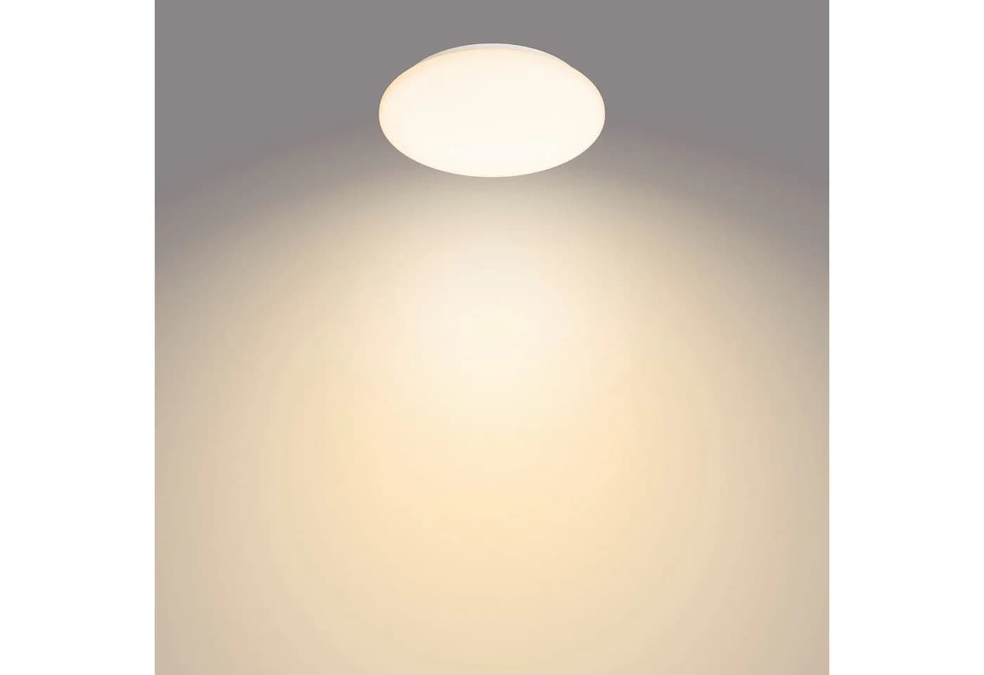 Philips LED Deckenleuchte Moire 17 W 2700 K Weiß - Bild 3