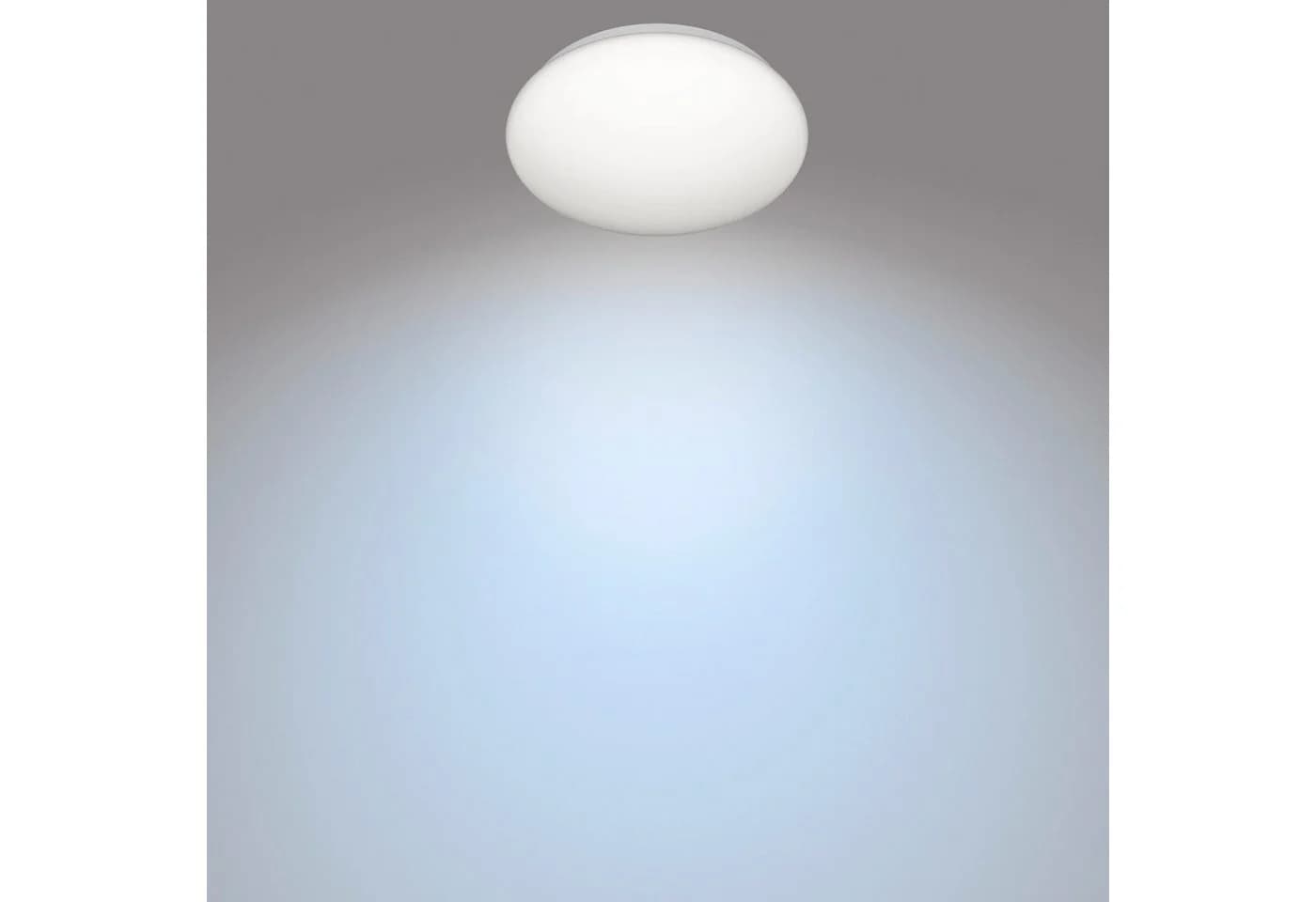 Philips LED Deckenleuchte Moire 17 W Warmweiß Weiß - Bild 4
