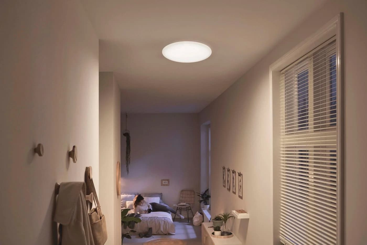 Philips LED Deckenleuchte Moire CL200 36W 4000K 3800lm rund 49cm weiss