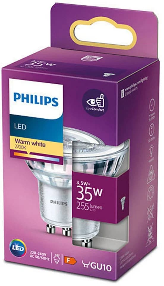 Philips GU10 PAR16 LED-Reflektor 3,5W 2.700K - Bild 5