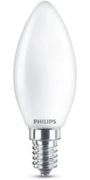 Philips Hue LED classic Lampe E14 Kerze warmweiß 40W 470lm matt 2er Pack Bild 2