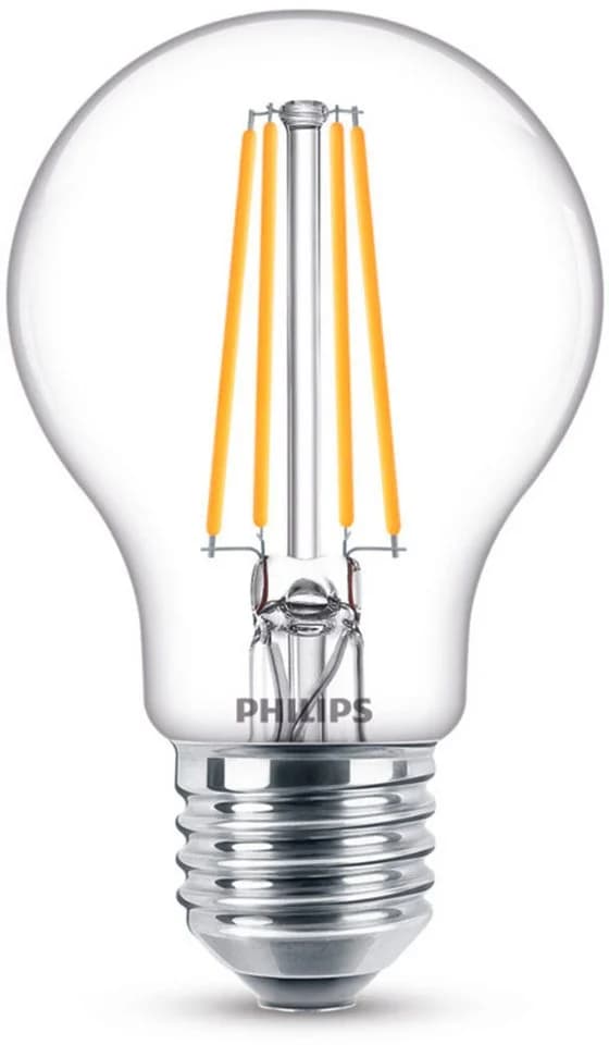 Philips LED-Leuchtmittel E27 7W 2.700K Filament klar 2er-Set - Bild 2
