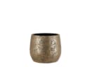 Mica Decorations Blumentopf Clemente Terracotta Gold Bild 2