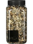 Mica Decorations Dekosteine Braun 650 ml Glas Bild 2