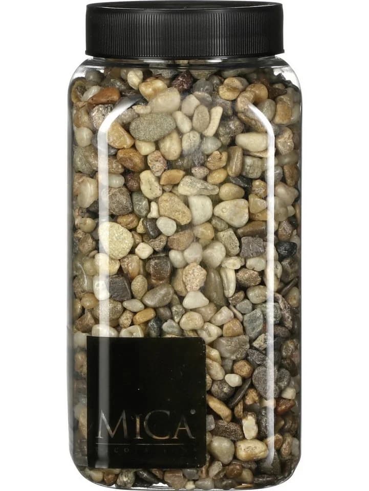 Mica Decorations Dekosteine Braun 650 ml Glas - Bild 2