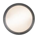 Qazqa Außen-Wandleuchte Glow Dunkelgrau E27 Modern Bild 5