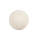 Qazqa Pendelleuchte Corda, 1-flammig, Weiß, Modern, Papier Bild 2
