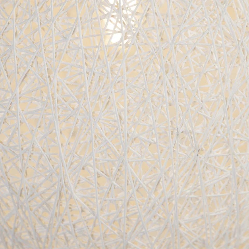 Qazqa Pendelleuchte Corda, 1-flammig, Weiß, Modern, Papier - Bild 5