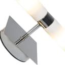 Qazqa Wandleuchte Bath Chrom IP44 Badbeleuchtung Bild 4