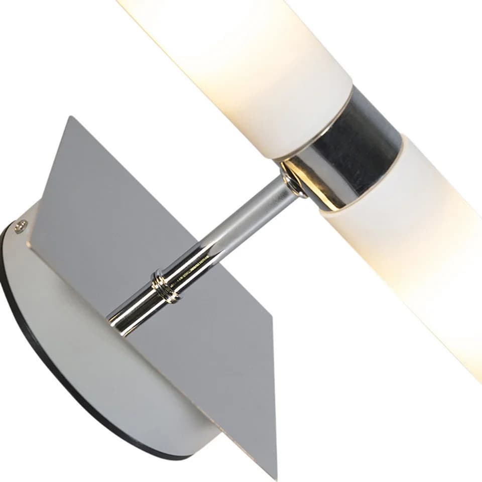Qazqa Wandleuchte Bath Chrom IP44 Badbeleuchtung - Bild 4