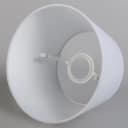 QAZQA Lampenschirm Rond schuin Linnen 25 cm Bild 1