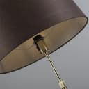 Qazqa Stehlampe Parte Gold Braun Höhenverstellbar Modern Bild 1