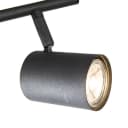 Qazqa LED Aufbaustrahler Jeana Schwarz Stahl GU10 Bild 4