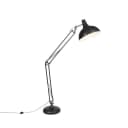 Qazqa Stehlampe Hobby fl Schwarz Retro Stahl Bild 2