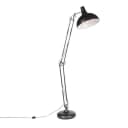 Qazqa Stehlampe Hobby fl Schwarz Retro Stahl Bild 4