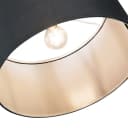 Qazqa Stehlampe Vinossa Schwarz Bogenlampe Bild 3
