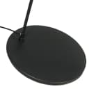 Qazqa Stehlampe Vinossa Schwarz Bogenlampe Bild 5