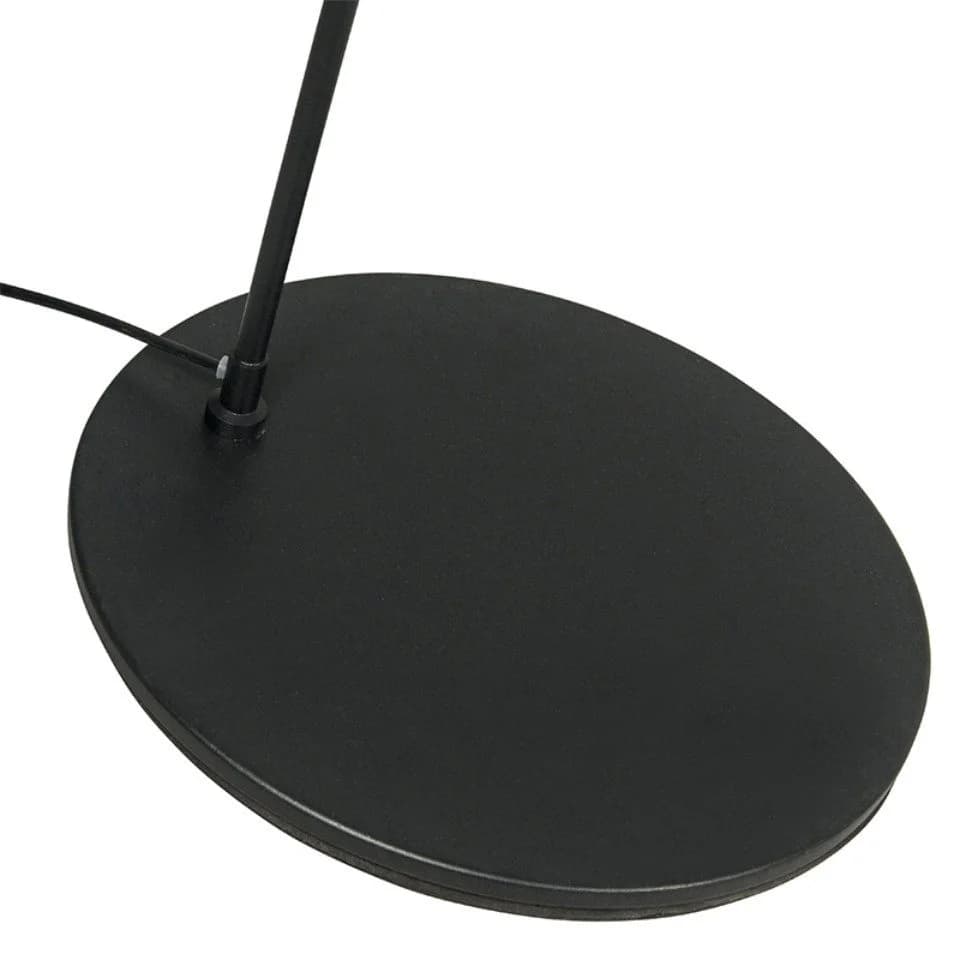 Qazqa Stehlampe Vinossa Schwarz Bogenlampe - Bild 5