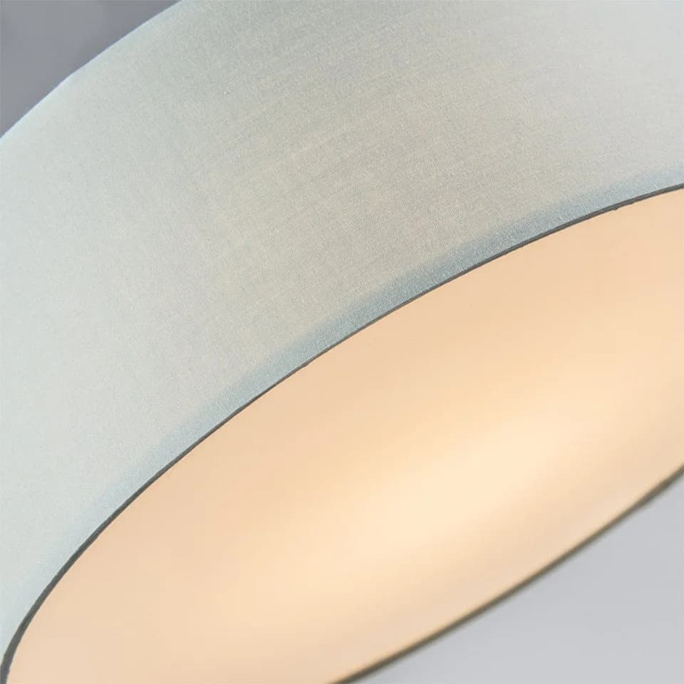Qazqa Deckenleuchte Drum LED Grün Modern Textil - Bild 4