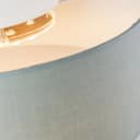 Qazqa Deckenleuchte Drum LED Grün Modern Textil Bild 5