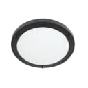 QAZQA Deckenleuchte Yuma Schwarz Glas Modern E27 Bild 5