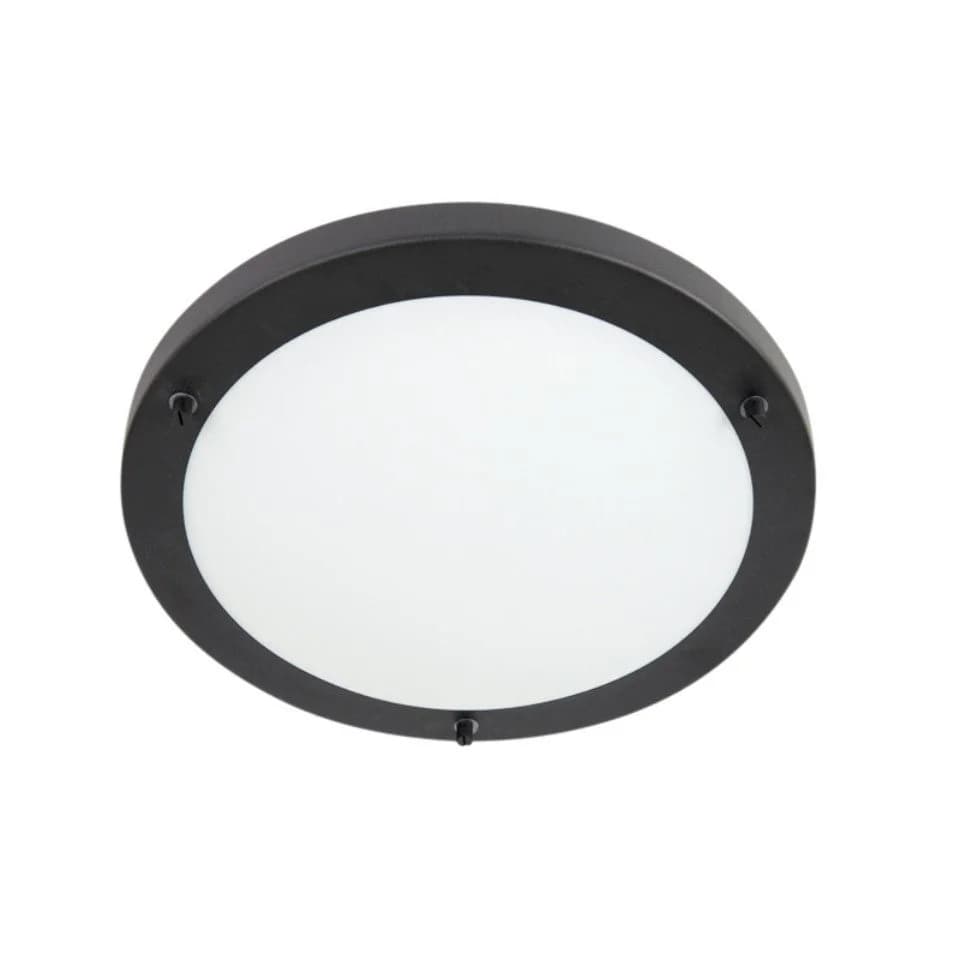 QAZQA Deckenleuchte Yuma Schwarz Glas Modern E27 - Bild 5