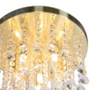 Qazqa Deckenleuchte Medusa Gold Art Deco 6-flammig Bild 5