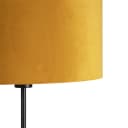 Qazqa Stehlampe Parte fl, ohne Leuchtmittel, E27, Gelb, Landhaus/Rustikal, Stahl, 1-flammig Bild 1