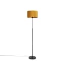 Qazqa Stehlampe Parte fl, ohne Leuchtmittel, E27, Gelb, Landhaus/Rustikal, Stahl, 1-flammig Bild 2