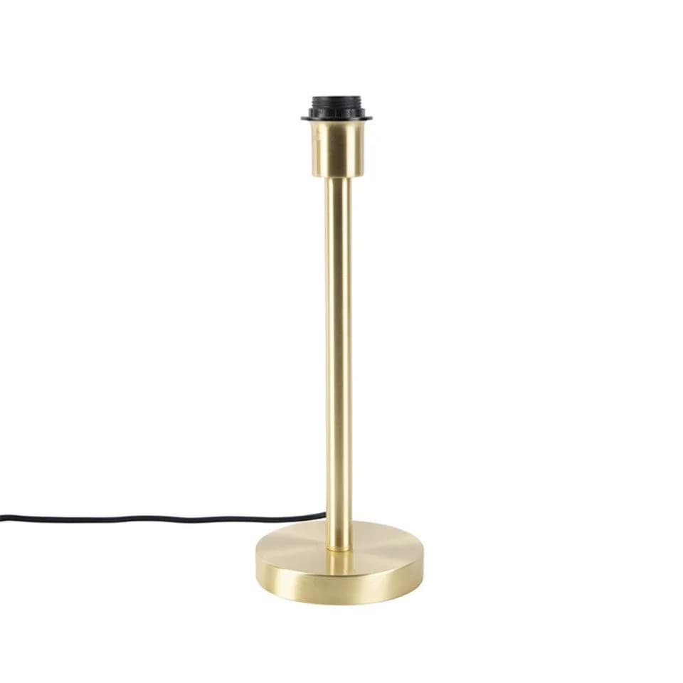 Qazqa Tischleuchte Simplo 1-flammig Gold Messington - Bild 2