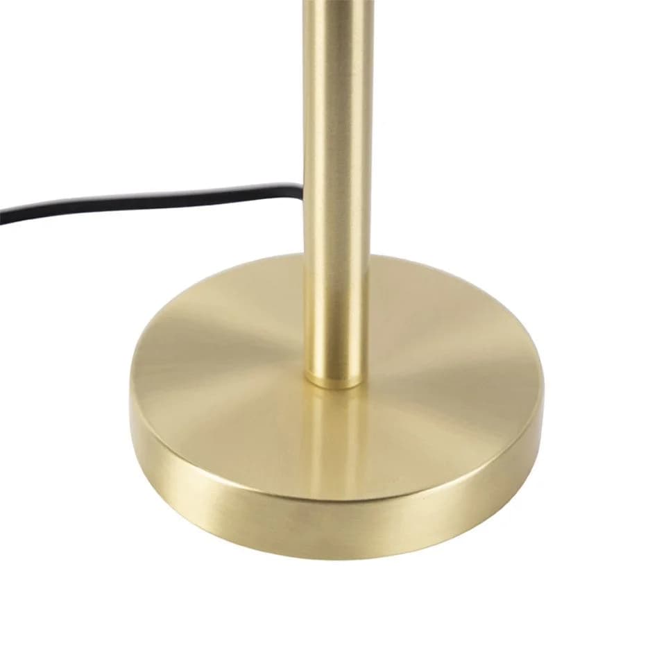 Qazqa Tischleuchte Simplo 1-flammig Gold Messington - Bild 4