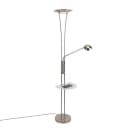 QAZQA Stehlampe Sevilla Dimmbar LED Stahl Modern Bild 2