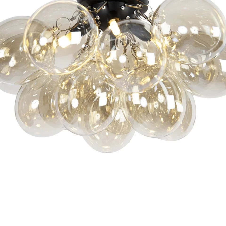 Qazqa Deckenleuchte Uvas Gold Messing 4-flammig - Bild 4