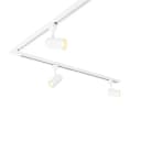 Qazqa Schienensystem Iconic Jeana 5-flammig Weiß Aluminium Modern Bild 1