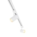 Qazqa Schienensystem Iconic Jeana 5-flammig Weiß Aluminium Modern Bild 4