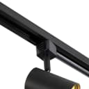 Qazqa Schienensystem Jeana 10-flammig Schwarz Aluminium GU10 Modern Bild 5
