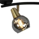 Qazqa Deckenleuchte Vidro Gold Glas Art Deco Bild 1