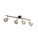 Qazqa Deckenleuchte Vidro Gold Glas Art Deco Bild 2