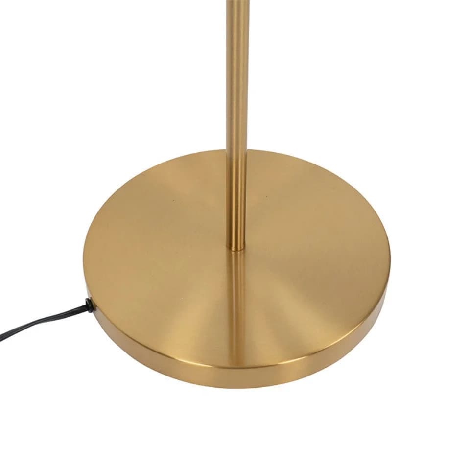 Qazqa Stehlampe Pallon, Rosa, Art Deco, Glas, 1-flammig - Bild 4