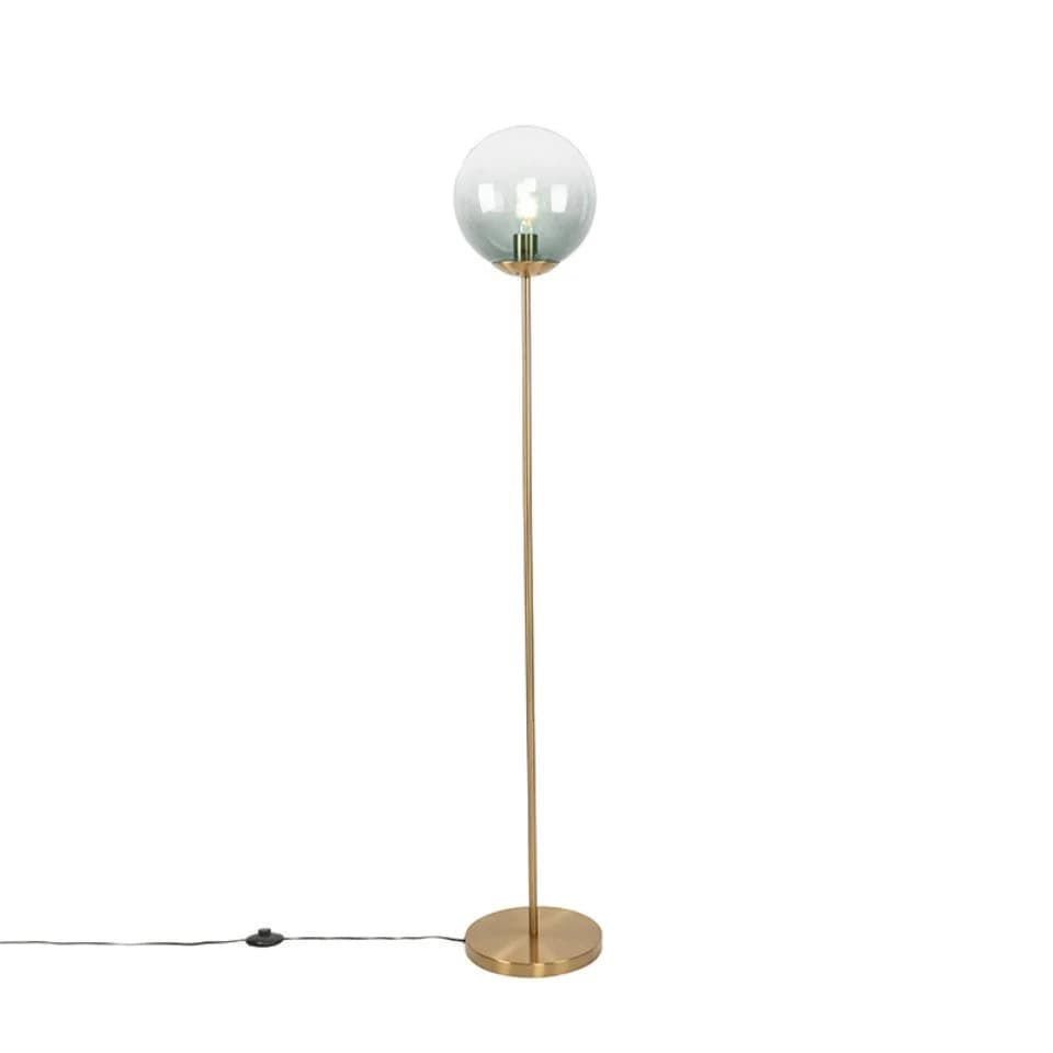 Qazqa Stehlampe Pallon Grün Art Deco - Bild 2