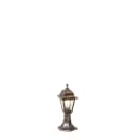 Qazqa Außen-Stehlampe Capital Gold/Messing E27 IP44 Bild 2