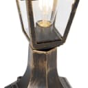 Qazqa Außen-Stehlampe Capital Gold/Messing E27 IP44 Bild 4