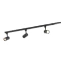 Qazqa Schienensystem Jeana 3-flammig Schwarz LED WiFi Bild 2